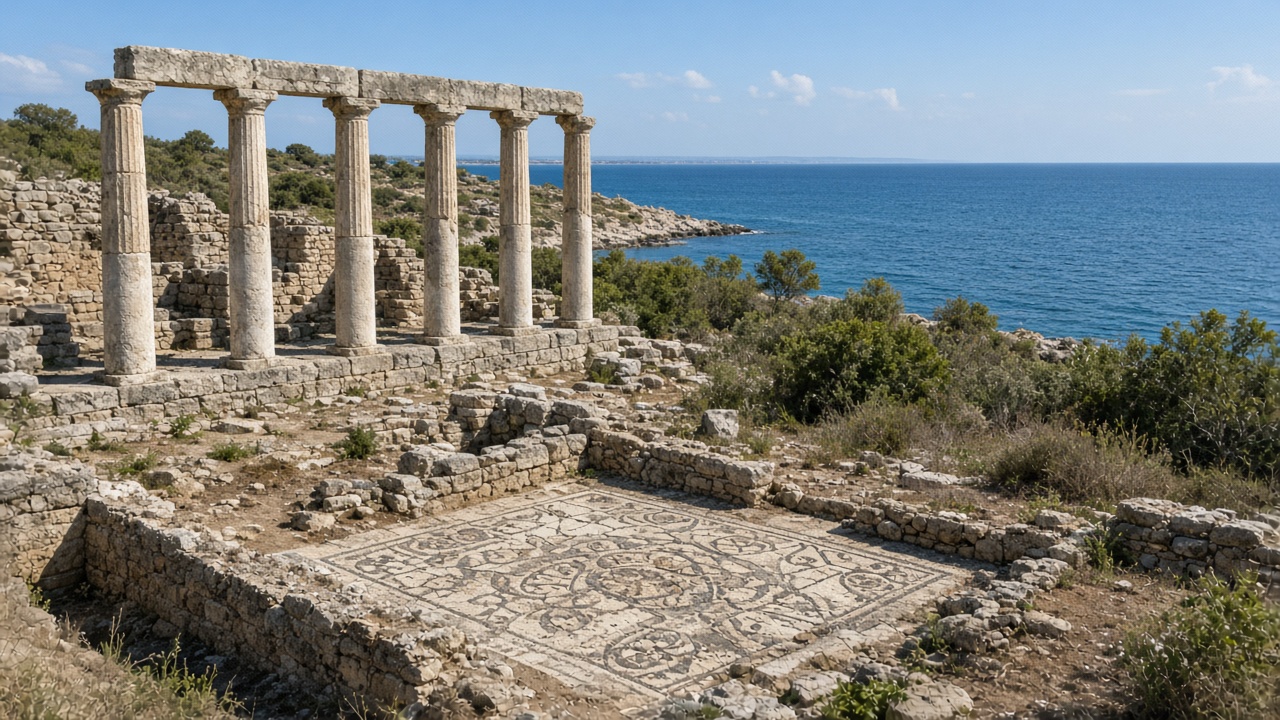 Ruins of Emp&uacute;ries near L'Escala