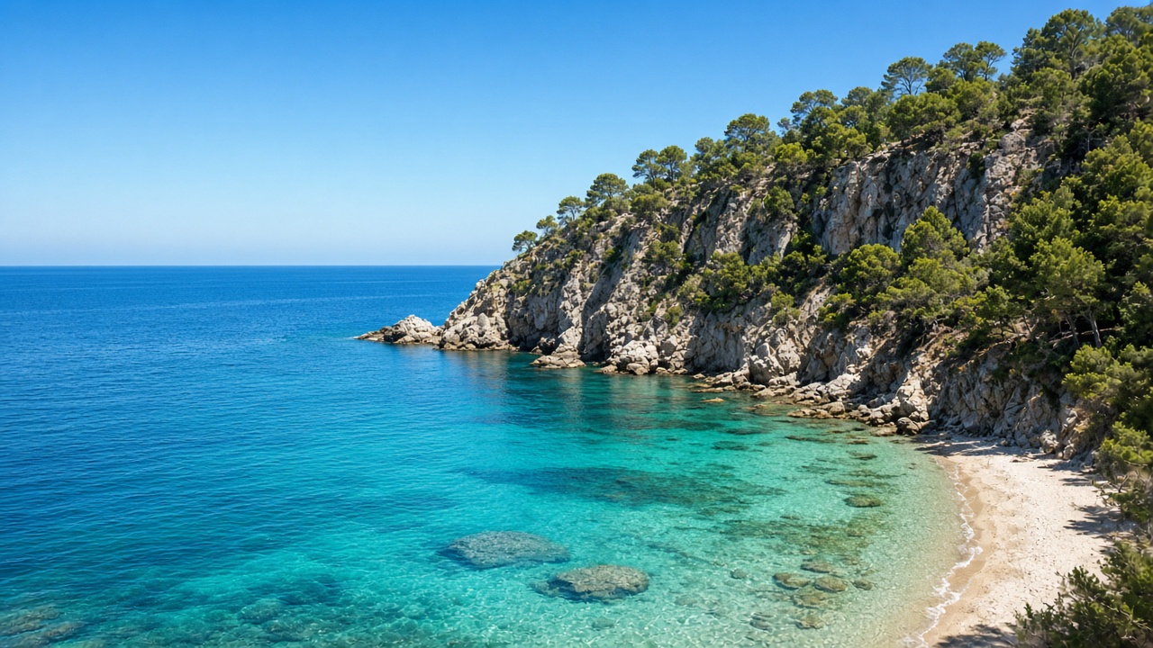 Cala Montg&oacute; in L'Escala